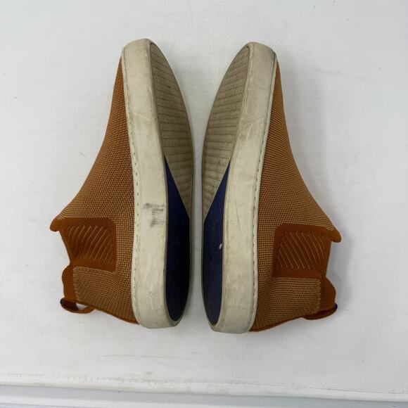 Rothy’s Women’s City Slip-On Sneakers Knit Rust Brown Size 7.5 Sustainable - Picture 12 of 14